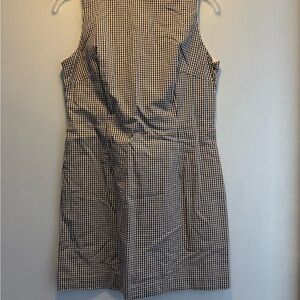 Moda International Checkered Dress